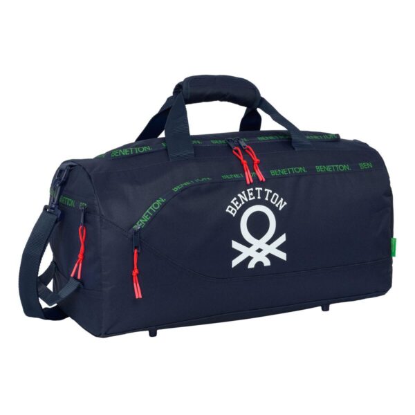 Benetton Together sportstaske - marineblå, 50 × 25 × 25 cm