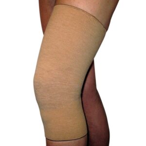 Elastisk knæbind med uld