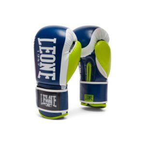 Leone 1947 Logo WACS boksehandsker - 14 oz, blå/turkisblå