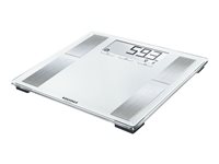 Soehnle Shape Sense Connect 100 Badevægt Sølv Transparent
