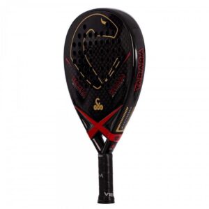 Vibor-a 0013840 padel bat - Sort, naturgummi - Avanceret