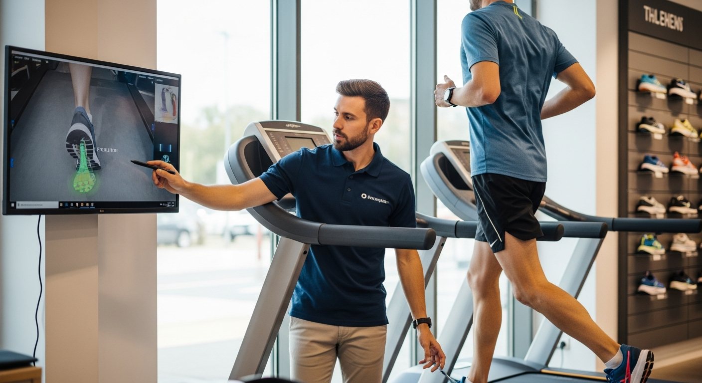løbesko pronation test