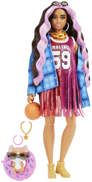 Barbie Basketball Shirt Dukke - 3+år