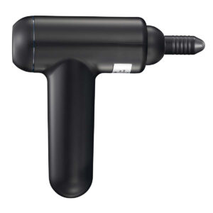 Melissa 16770048 Massagepistol - Genopladelig, 4 Hoveder - Sort