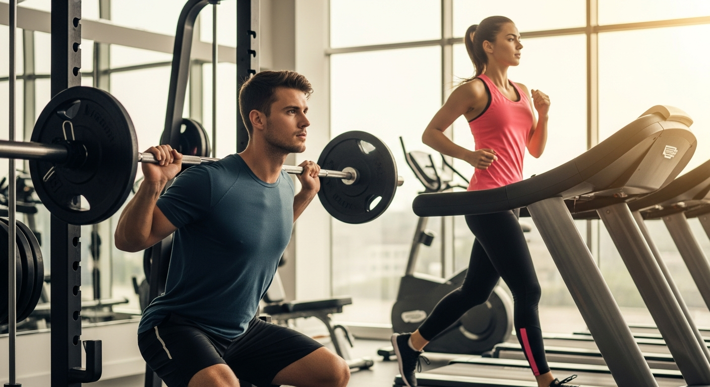 styrketræning og cardio