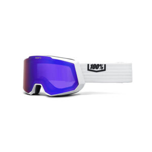 100% SNOWCRAFT XL HiPER Skibriller - Violet/Hvid